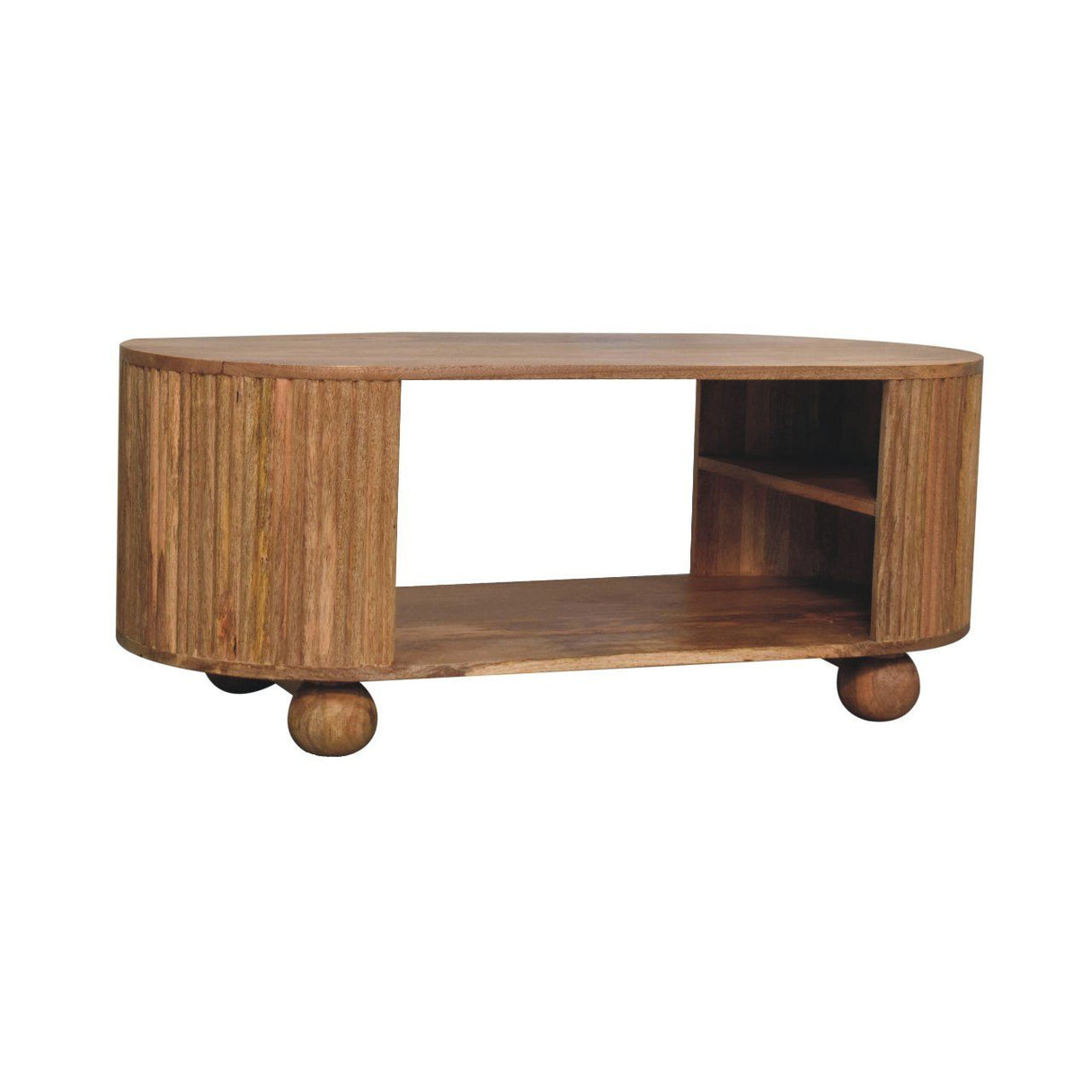 Soba - Ball Open Coffee Table - Oak