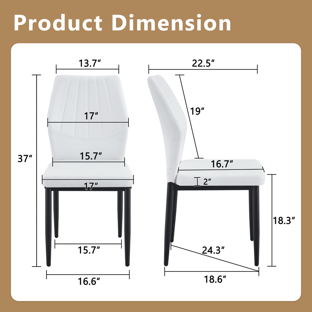 Dining Chairs With Shell Pattern, Comfort And Style