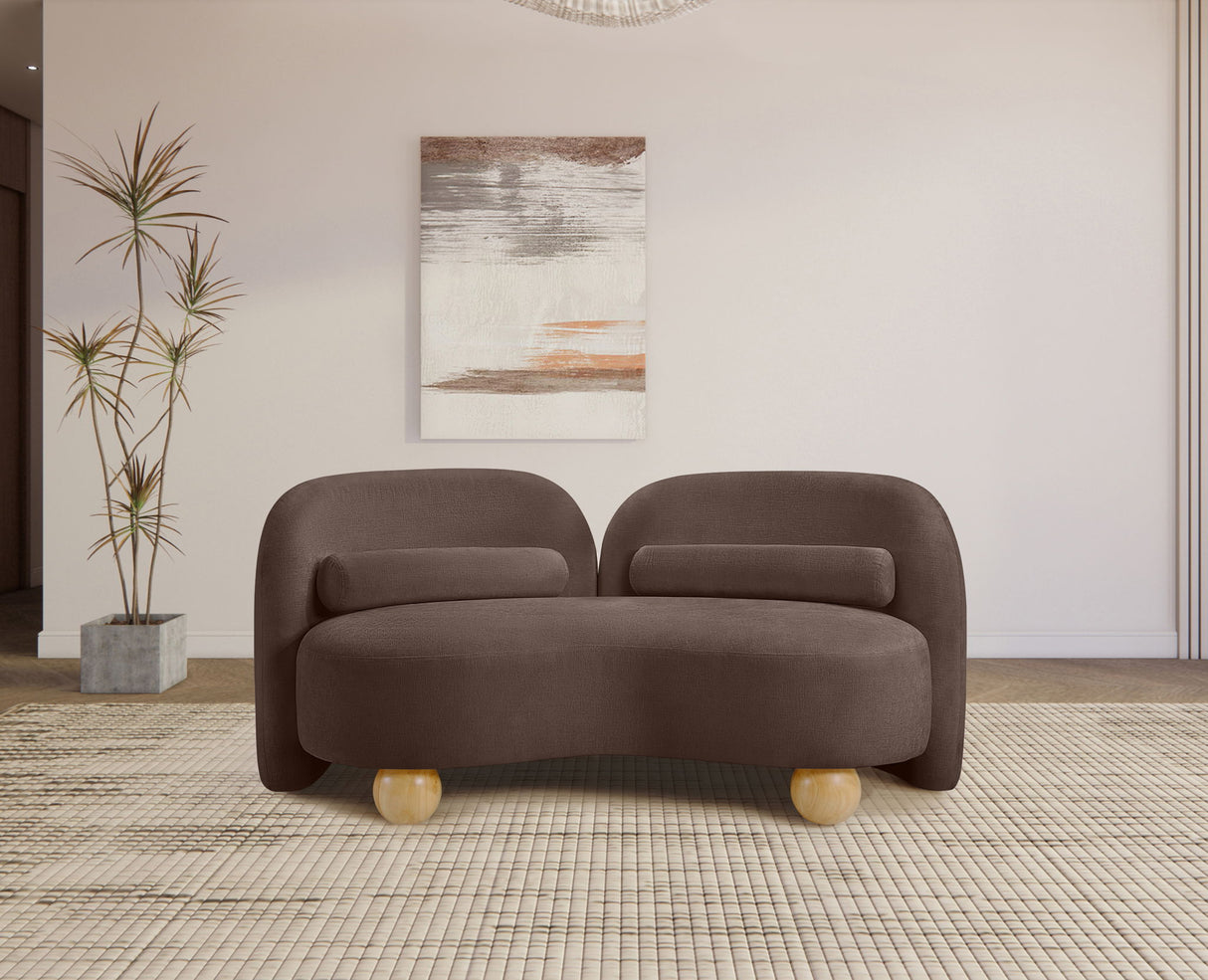 Daphne - Chenille Loveseat