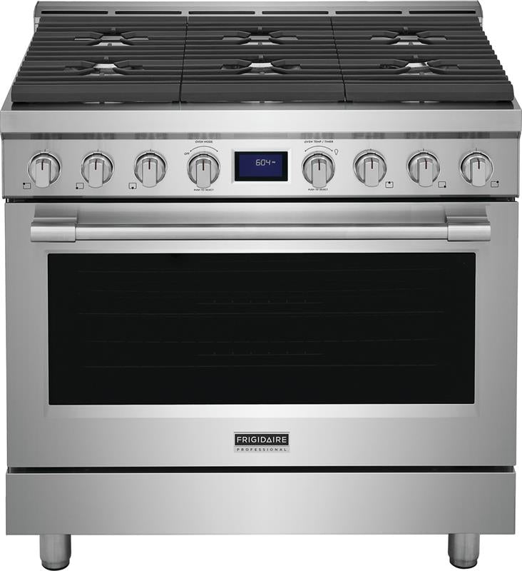 36" Front Control Freestanding Gas Range - (PCFG3670A)