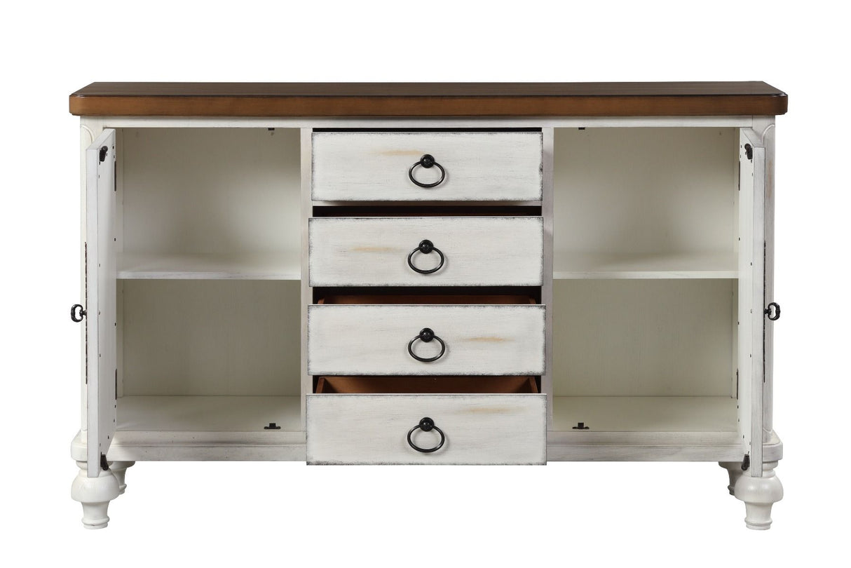 Vermont - Console Cabinet - Antique White