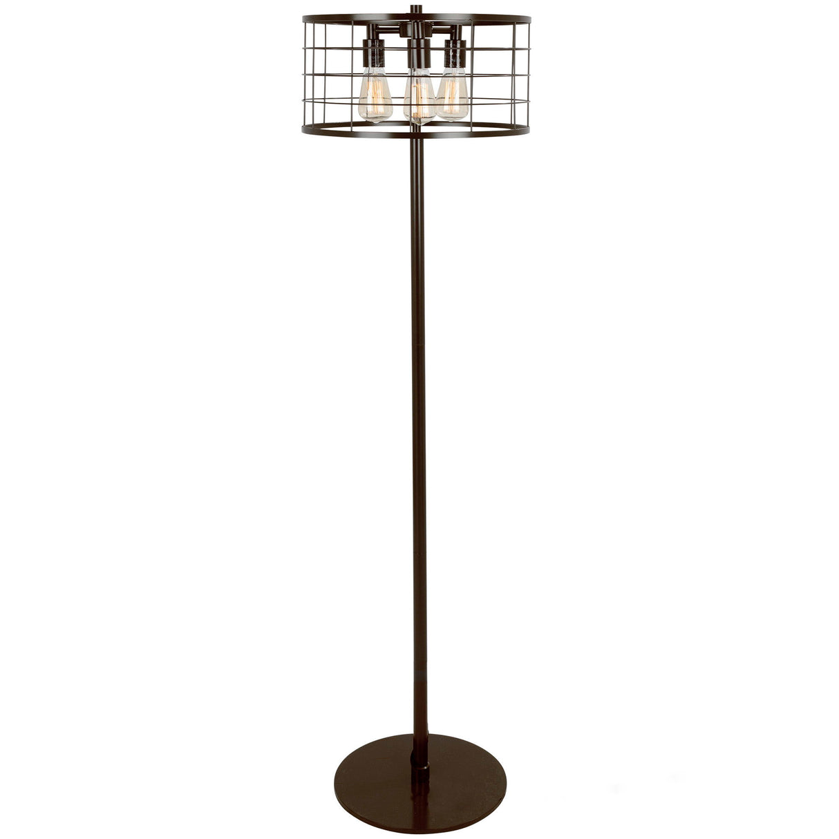 Indy - Wire Floor Lamp - Antique