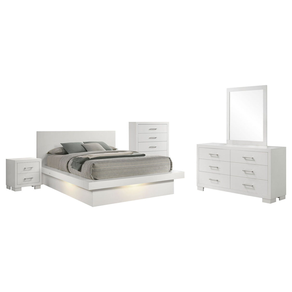 Tokyo - LED Bedroom Set