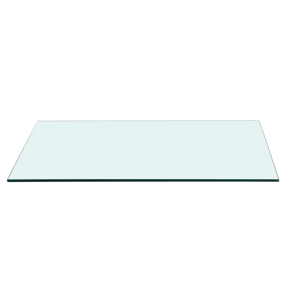 Square Tempered Glass Top