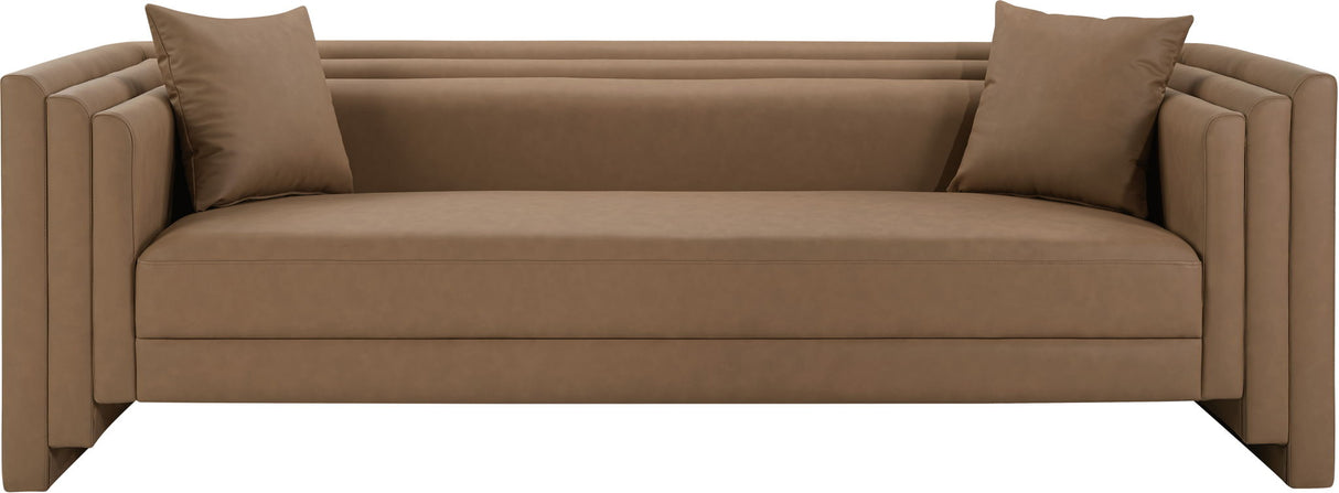 Everett - Vegan Leather Upholstered Sofa