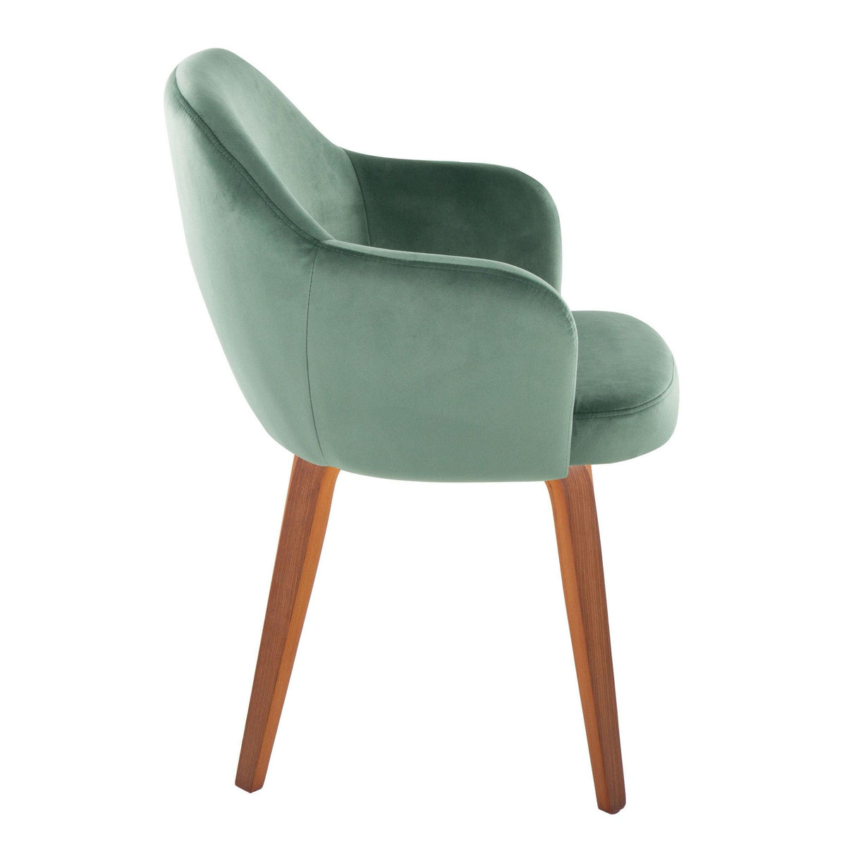 Buena - Dining Chair (Set of 2) - Walnut Wood Legs