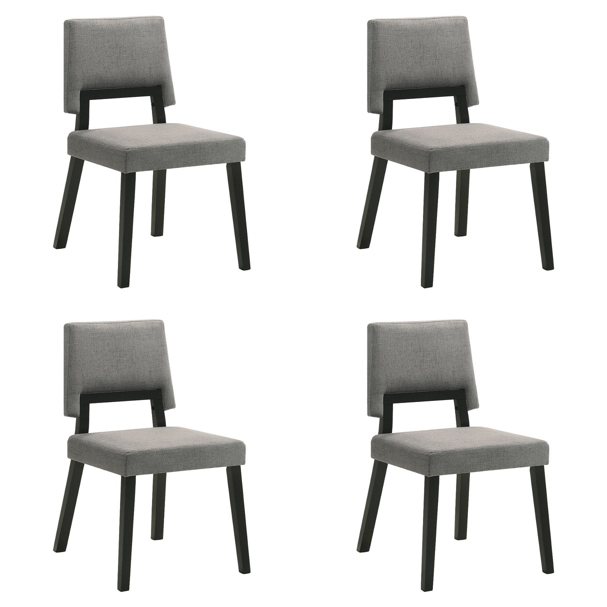 Channell - Dining Chair - Charcoal