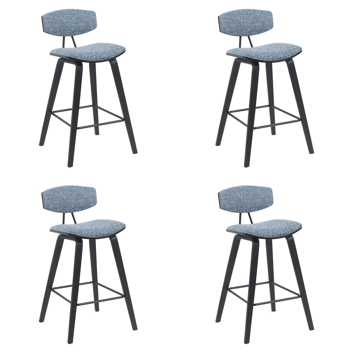 Fox - Mid-Century Modern Counter Stool