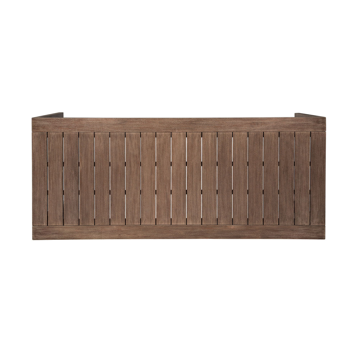 Relic - Outdoor Patio Dining Table - Weathered Eucalyptus