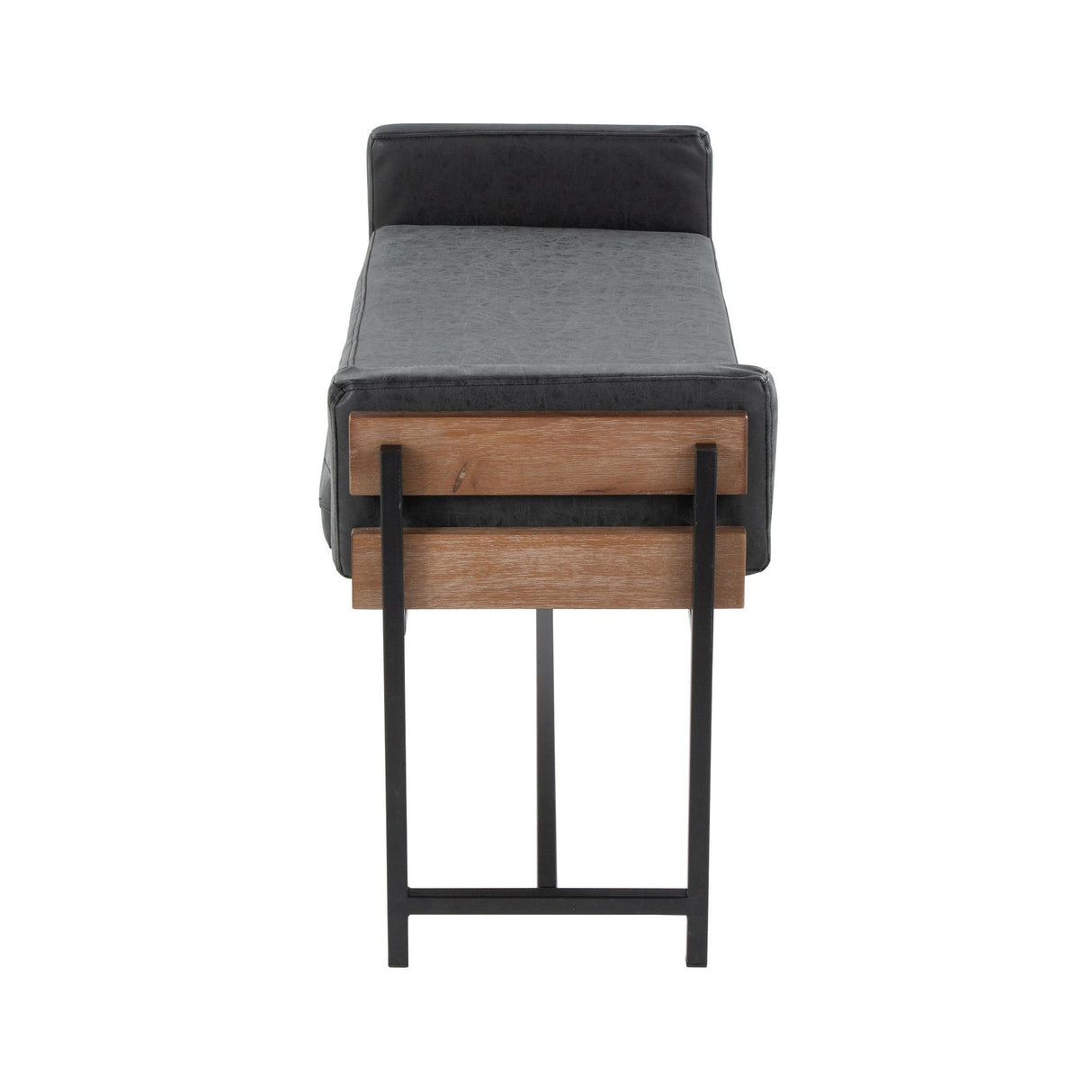 Kari - Farmhouse Bench - Brown Wood