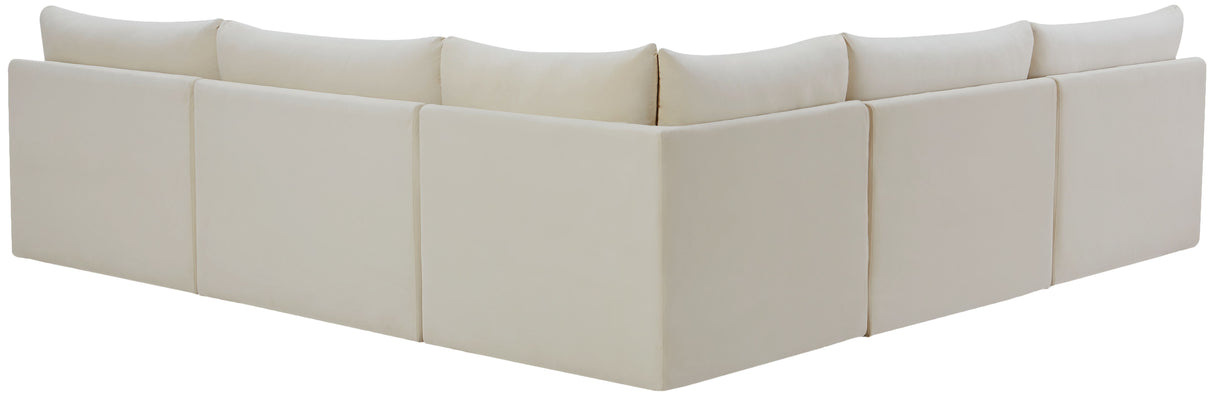 Jacob - Modular Corner Armless Sectional 5 Piece