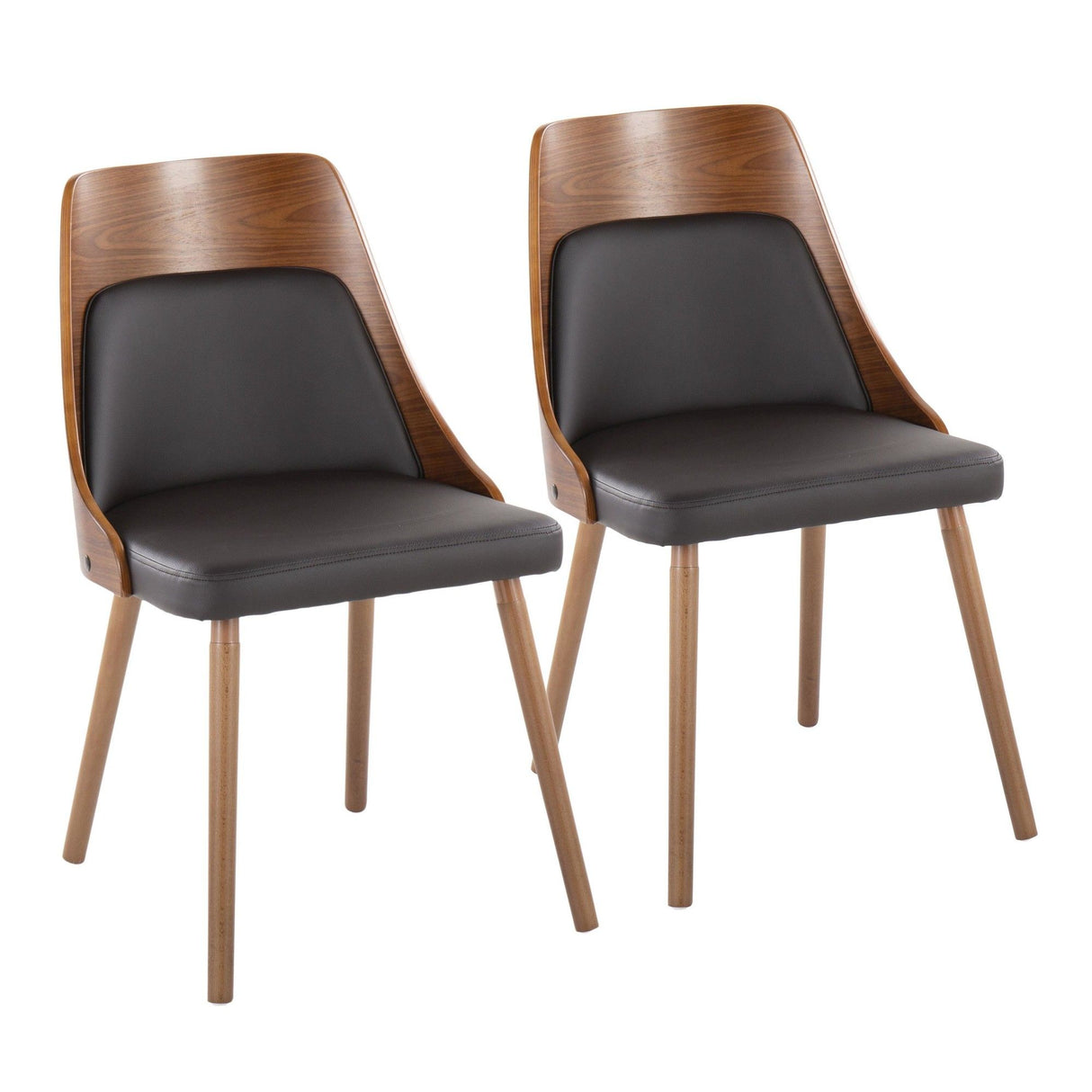 Anabelle - Chair (Set of 2) - Dark Brown