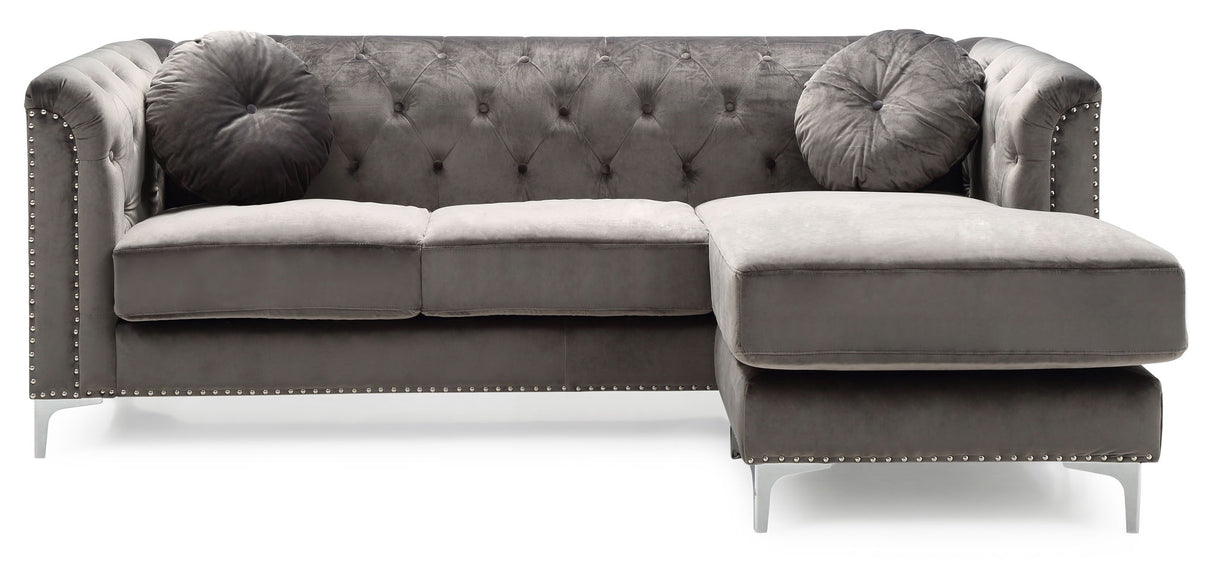 Pompano - Micro Suede Sofa Chaise