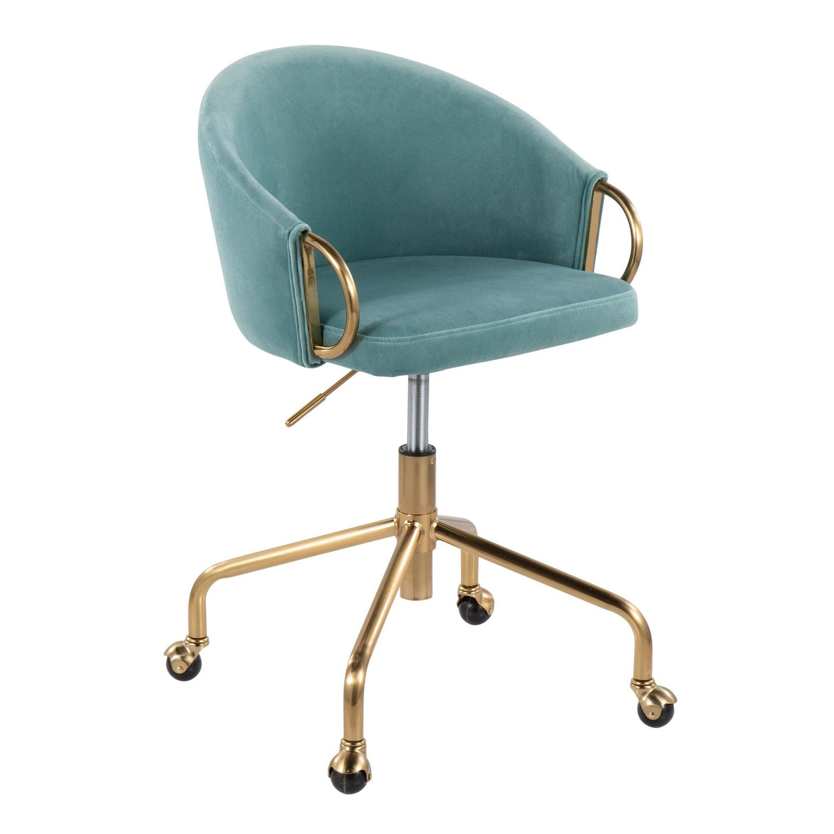 Claire - Task Chair - Gold Base