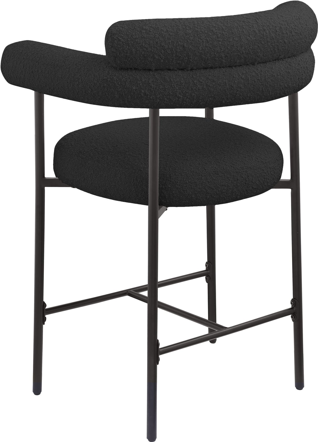 Blake - Counter Stool With Black Base (Set of 2)