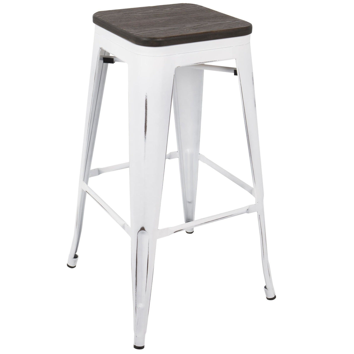 Oregon - Industrial Stackable Barstool (Set of 2)