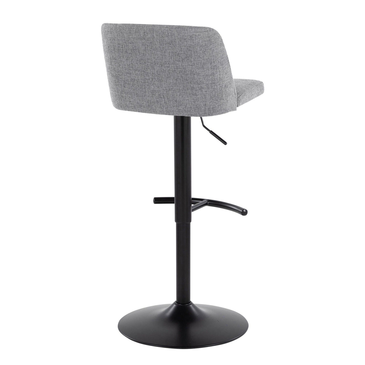 Toriano - Adjustable Barstool (Set of 2) - Black Base