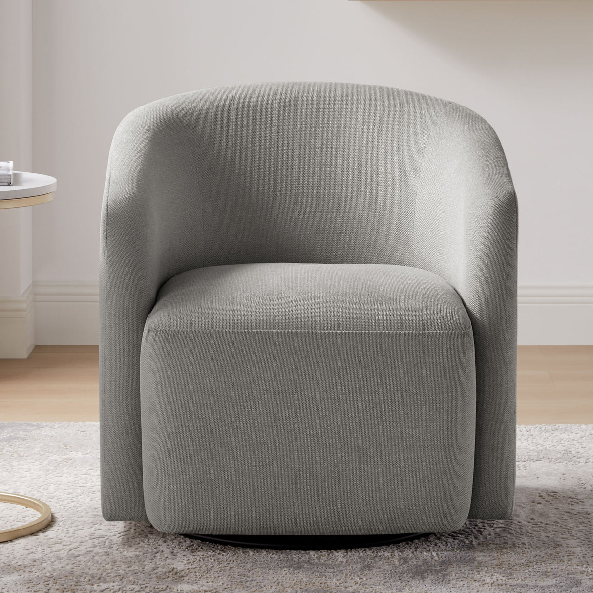 Ardena - Modern Swivel Barrel Chair