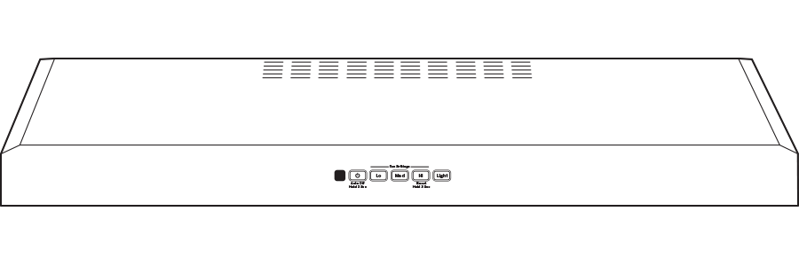 GE(R) 30" Under The Cabinet Hood - (JVX5300DJWW)