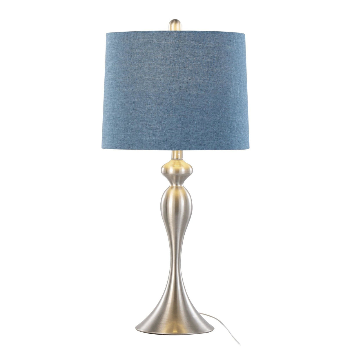Ashland - 27" Metal Table Lamp (Set of 2) - Brushed Nickel
