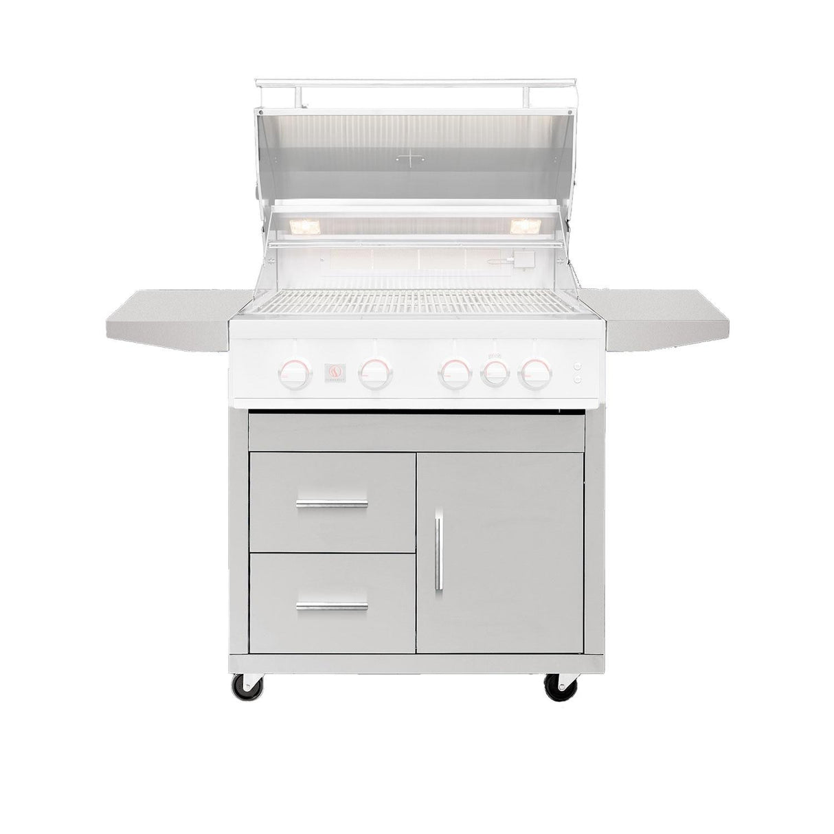 Summerset Sizzler Deluxe 32-in Freestanding Grill Cart - CART-SZR32-DC