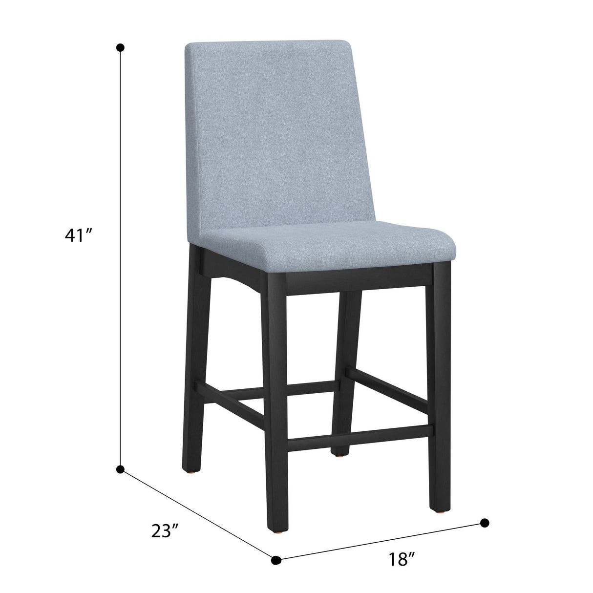 5 Piece Gathering Height Set - Gray - Wood