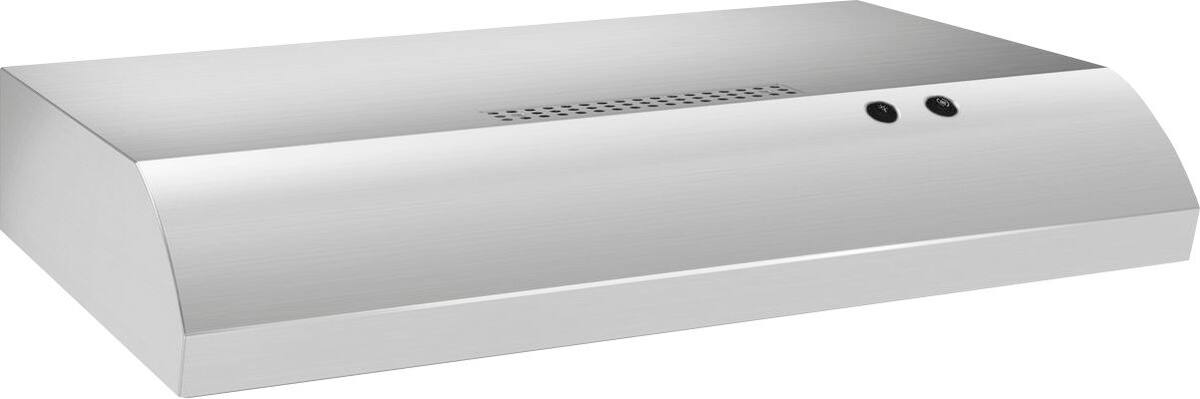 Whirlpool UXT4130ADS stainless range hood controls