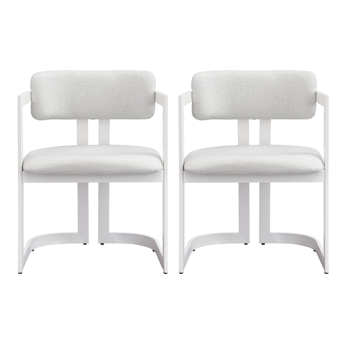 Upholstered Dining Armchairs (Set of 2)