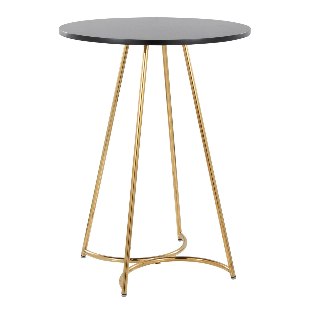 Cece - Counter Table - Gold Metal