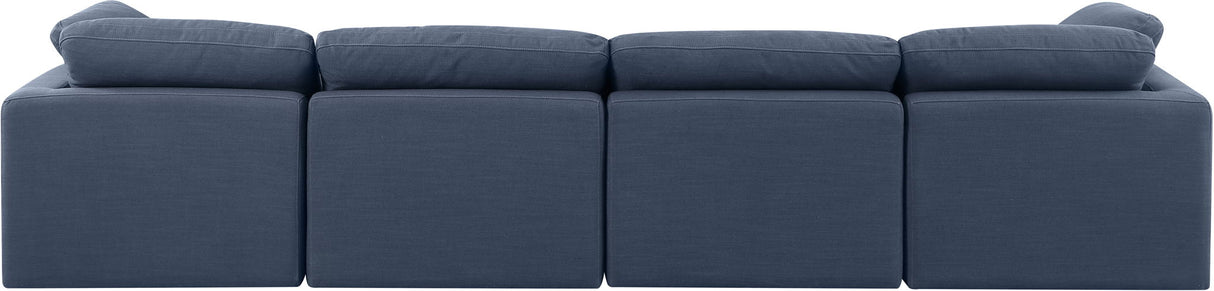 Indulge - Linen 4 Seat Modular Sofa