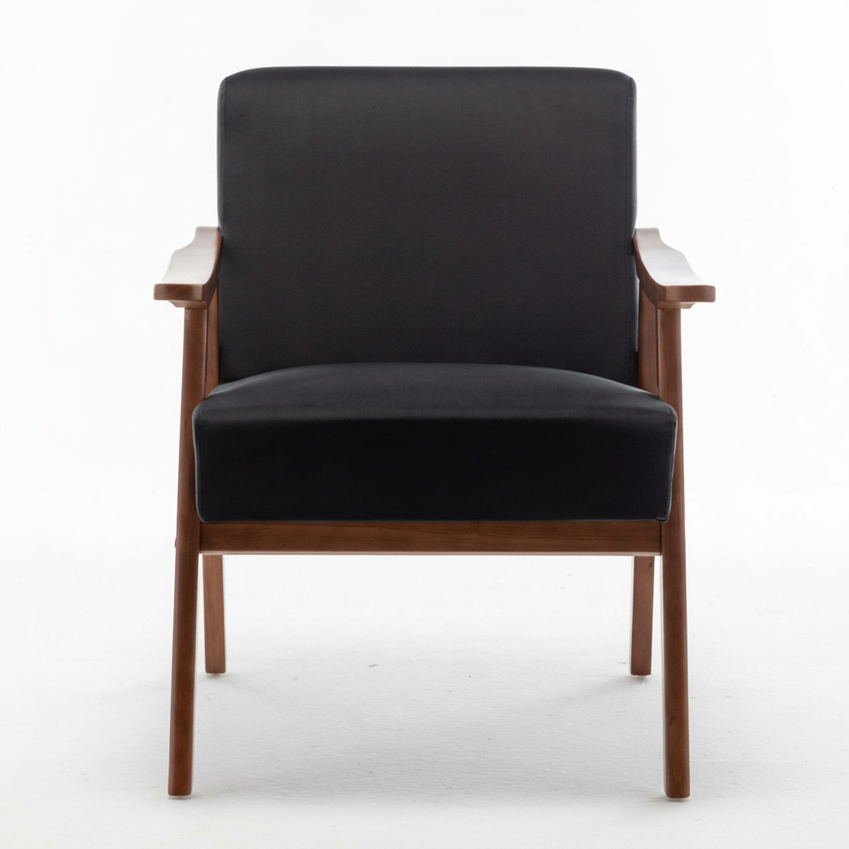Accent Chair, Classic Mid Century Modern For Extra Seating