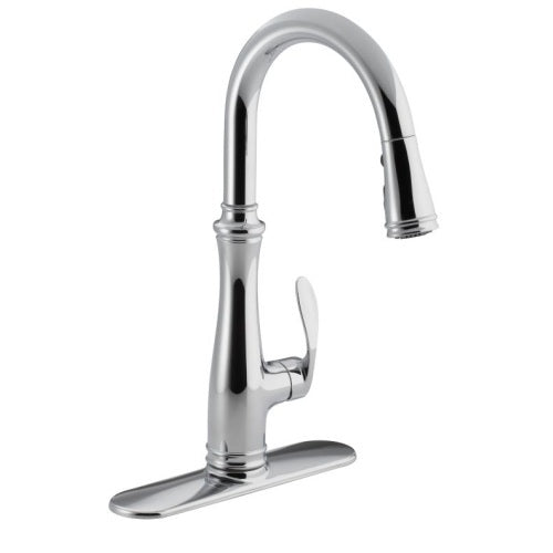 Kohler K560-CP "Bellera" Pull-Out Spray Kitchen Faucet