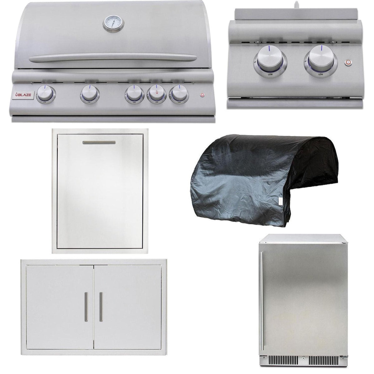 Blaze LTE+ 6-Piece 32-Inch Natural Gas Outdoor Kitchen Package