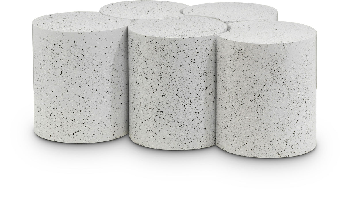Dimple - 5 Piece Modular Coffee Table - Terazzo Finish