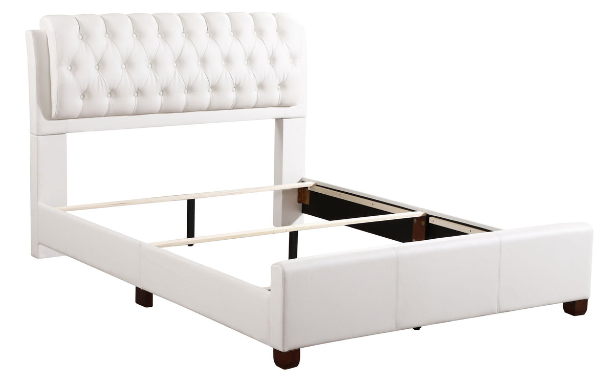 Tufted Upholstered Bed