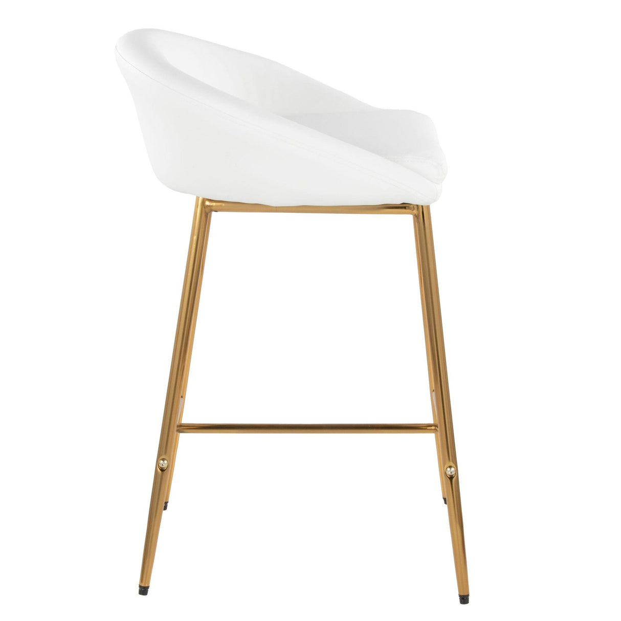 Matisse - 26" Fixed-Height Counter Stool (Set of 2) - White