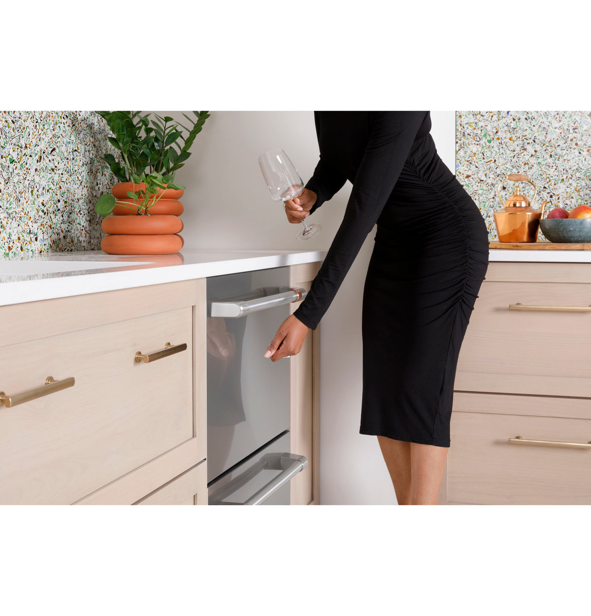 Caf(eback)(TM) Dishwasher Double Drawer - (CDD420P3TD1)