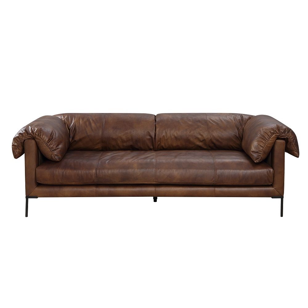 Jaron - Sofa - Mocha Top Grain Leather