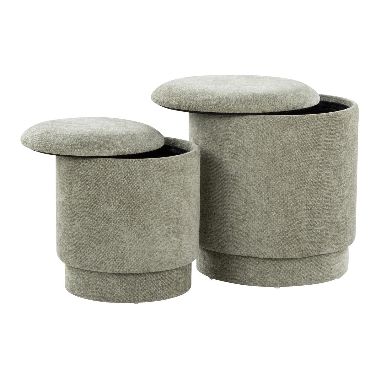 Marla - Upholstered Ottoman Set (Set of 2)