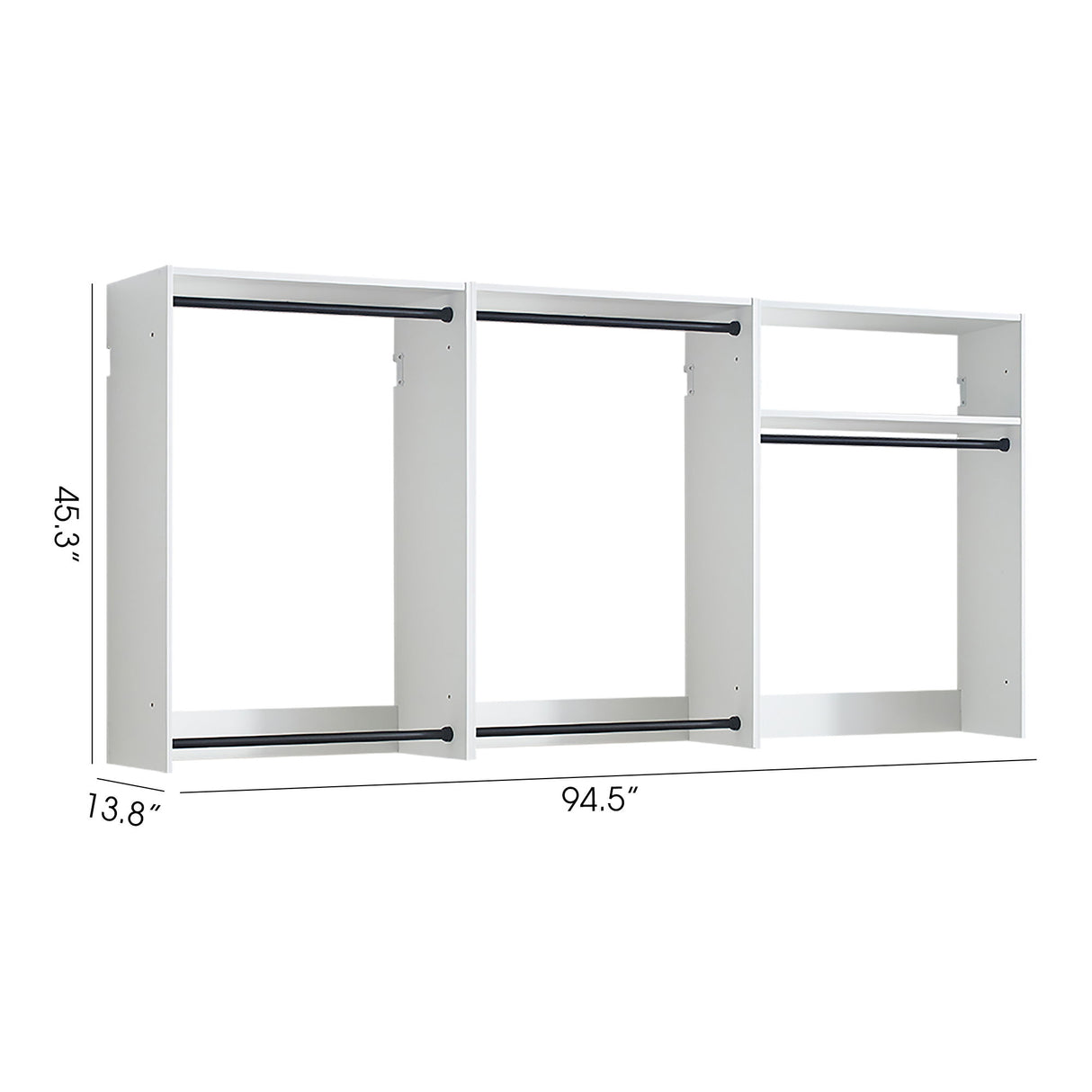 Devi - Wall Mounted Closet System & Modular Units