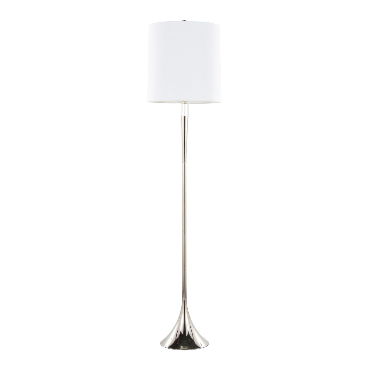 Marla - Contemporary Metal Floor Lamp (Set of 2)