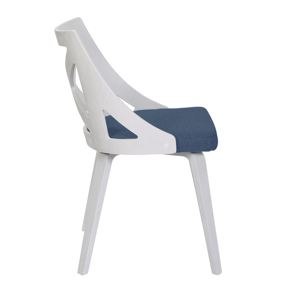 Charlotte - Farmhouse Chair (Set of 2) - White Textured Wood