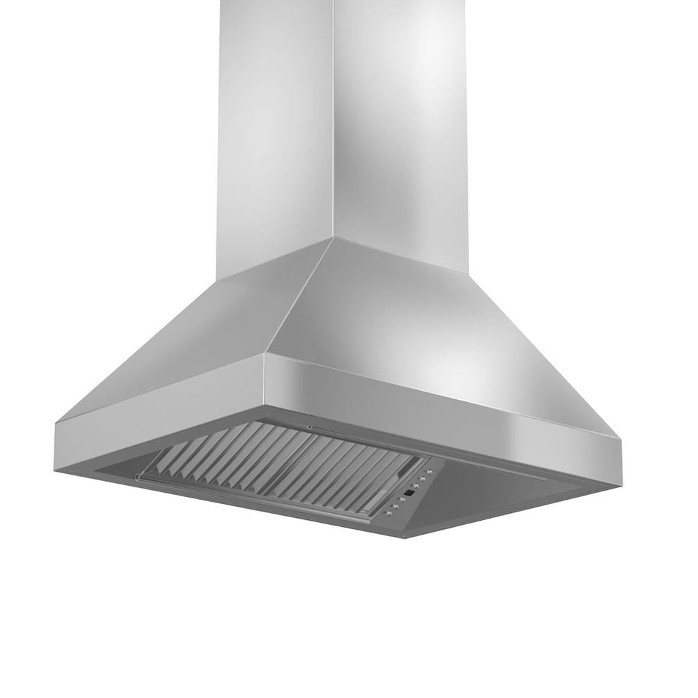 30 in. Ducted Island Mount Range Hood - (597I30) -