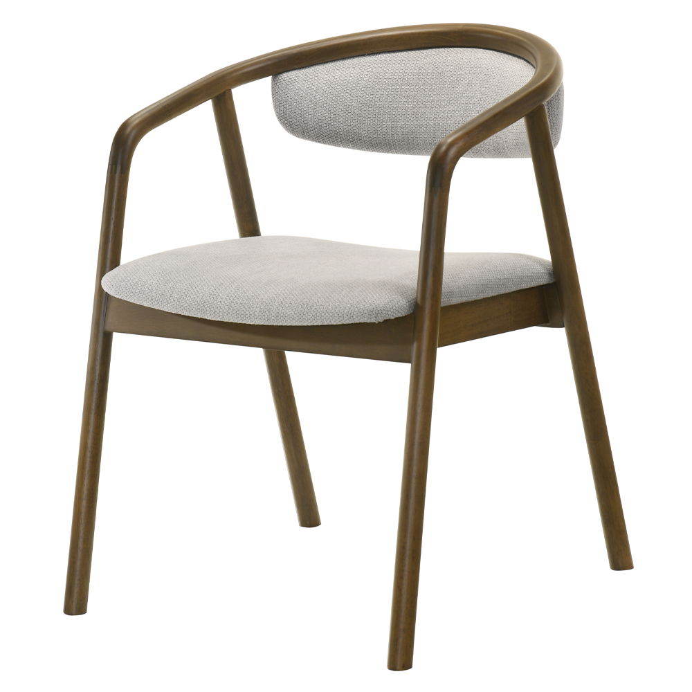 Delina - Side Chair - Walnut