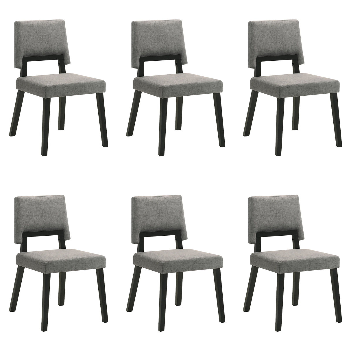 Channell - Dining Chair - Charcoal