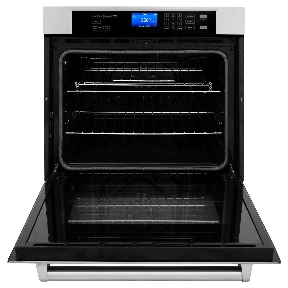 Kitchen Package with Refrigerator, 30 in. Stainless Steel Rangetop, 30 in. Range Hood, 30 in. Single Wall Oven and 24 in. Tall Tub Dishwasher - (5KPRRTRH30AWSDWV) -
