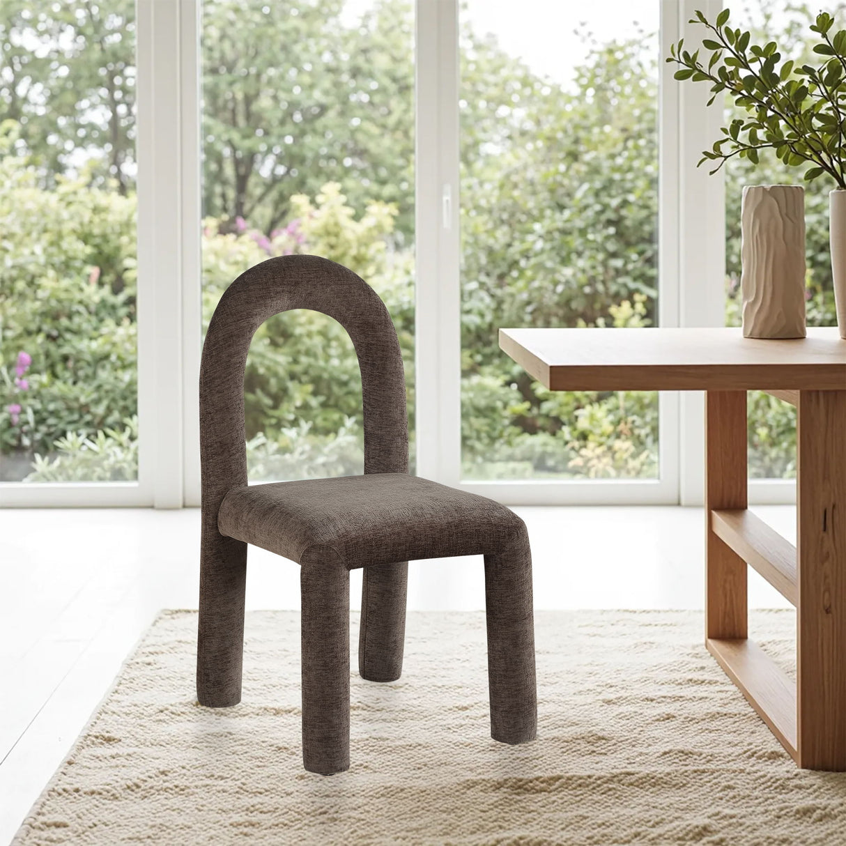 Amari - Chenille Fabric Dining Chair (Set of 2)