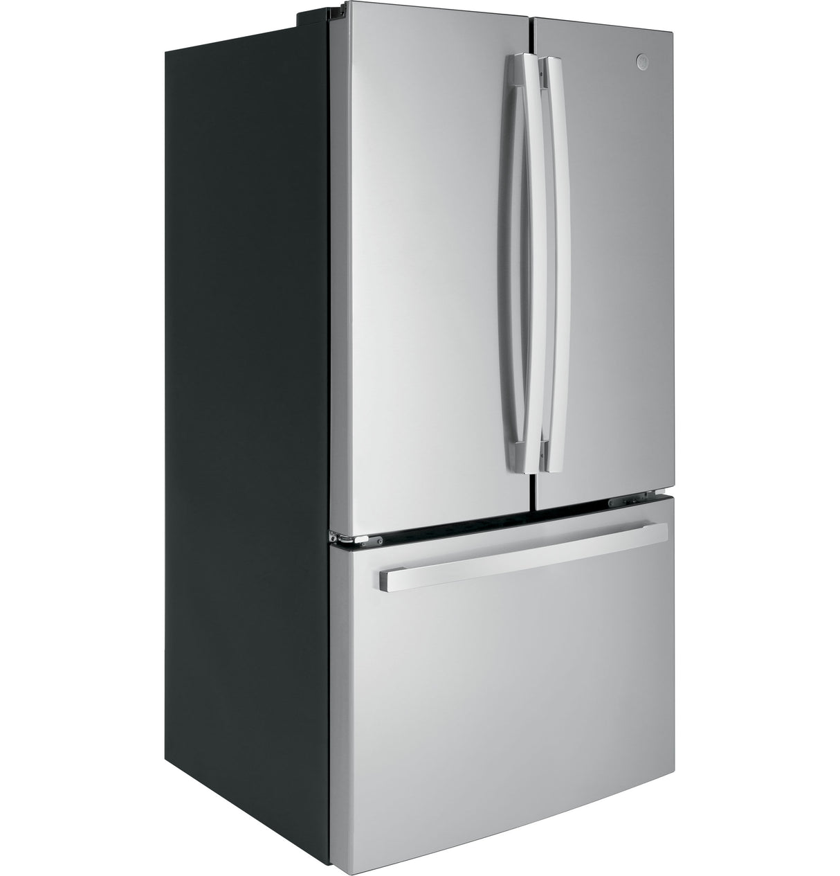 GE GNE27JYMFS - 36 in. 27 cu. ft. French Door Refrigerator with Internal Water Dispenser - Fingerprint Resistant Stainless