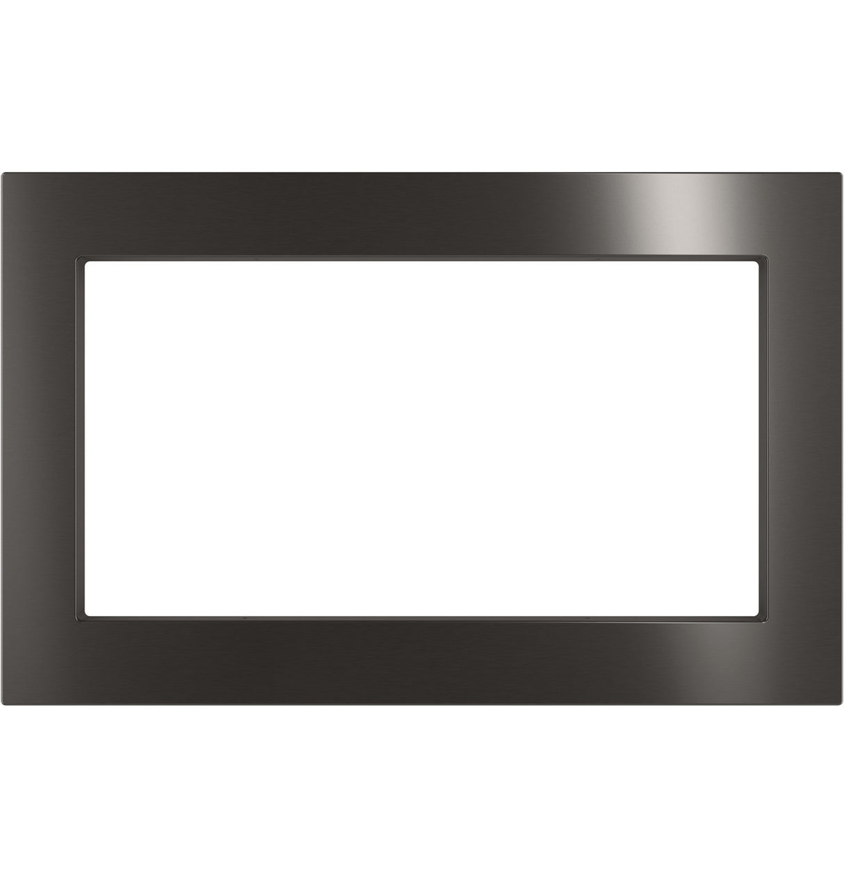 GE Profile JX7227BLTS 27 Inch Built-In Trim Kit Black Stainless Steel front view