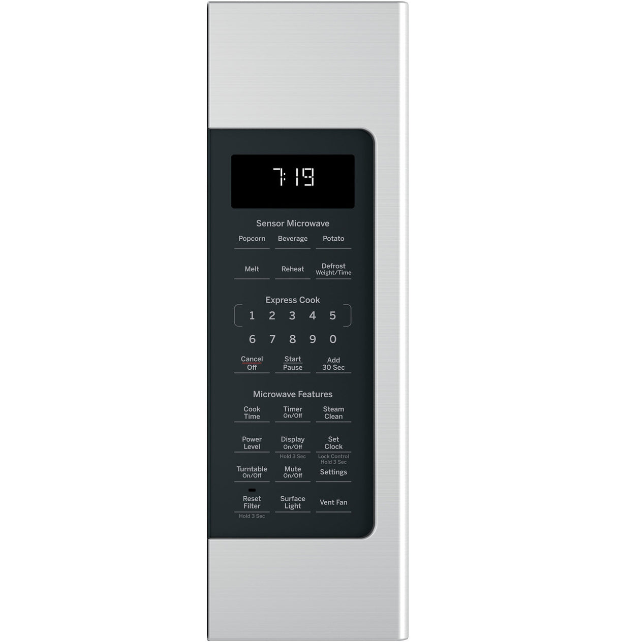 GE 1.9 cu. ft. Over-the-Range Sensor Microwave Oven – Stainless Steel (JVM7195SKSS)